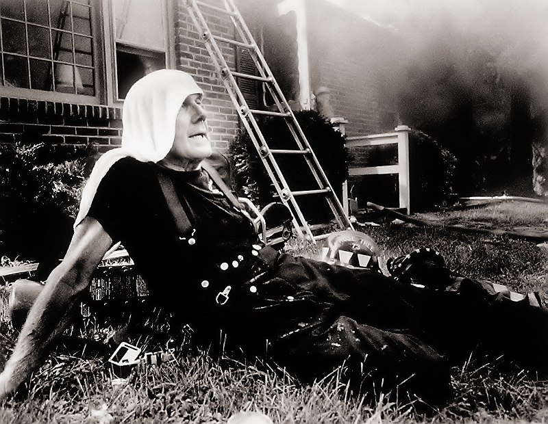 Exhausted Firefighter � Dave Hickey